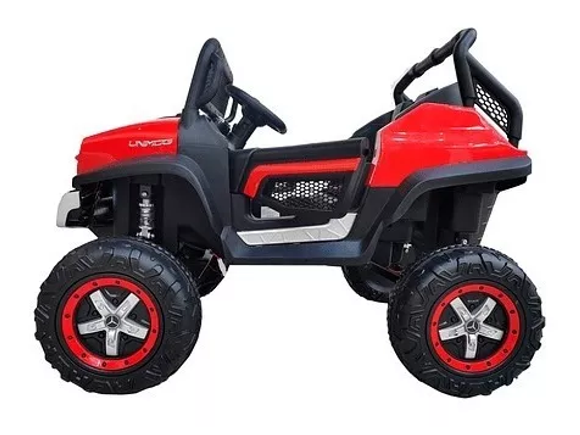 AUTO BATERÍA MERCEDES UNIMOG 4 MOTORES - KIDSCOOL - UNIMOG-BL 4