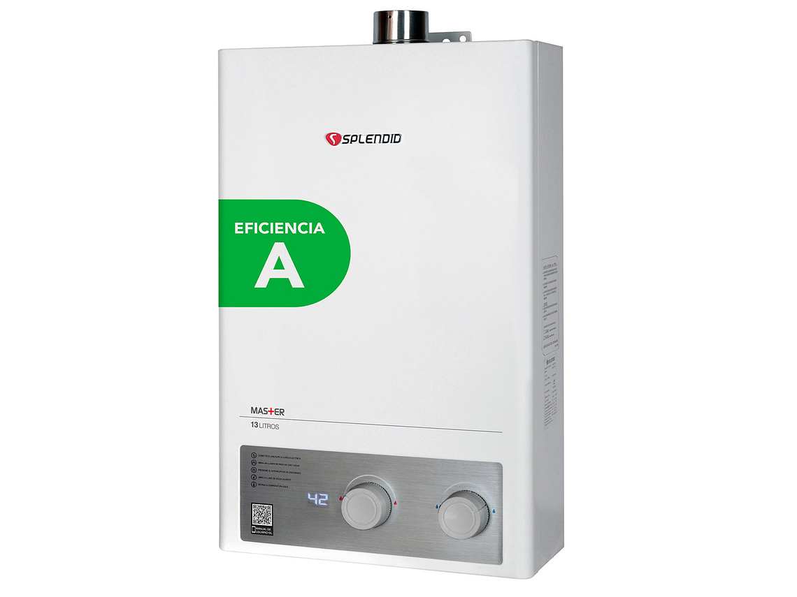 CALEFONT 13 LITROS GAS NATURAL TIRO FORZADO SPLENDID 2
