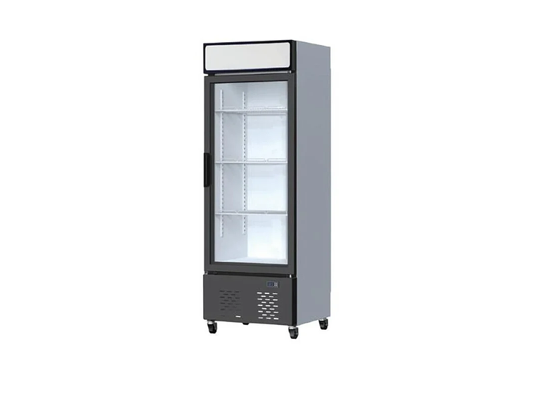 CONGELADOR VERTICAL DE 1 PUERTA DE VIDRIO 400 LITROS 1