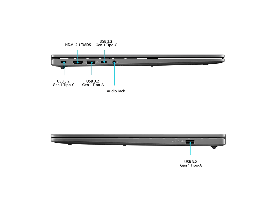 NOTEBOOK ASUS VIVOBOOK S16 M3607HA-RP067W AMD RYZEN 9 16GB RAM 512GB SSD 16” 5