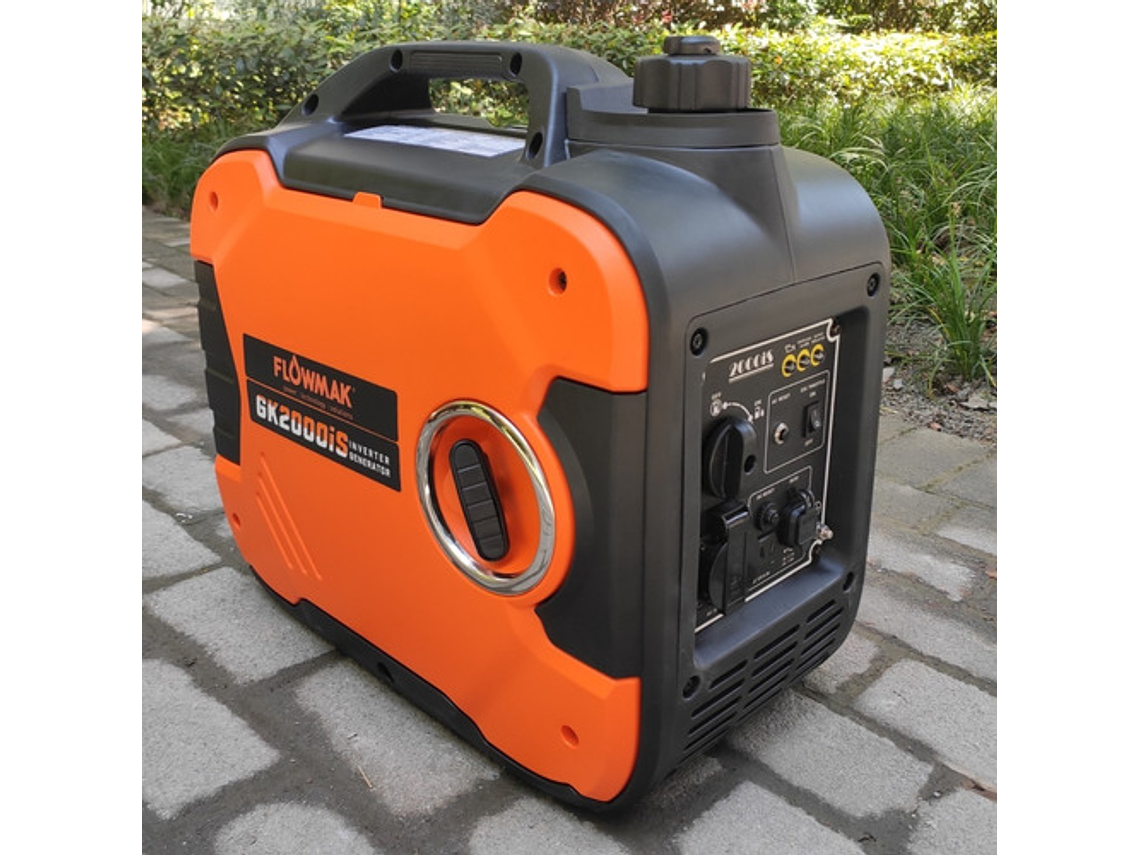GENERADOR FLOWMAK GASOLINA GK2000IS INVERTER 220V 1800W 7
