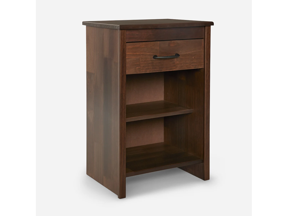 CAMA PRATTA 1 PLAZA + RESPALDO NEW BENNET Y VELADOR MAURICE 5