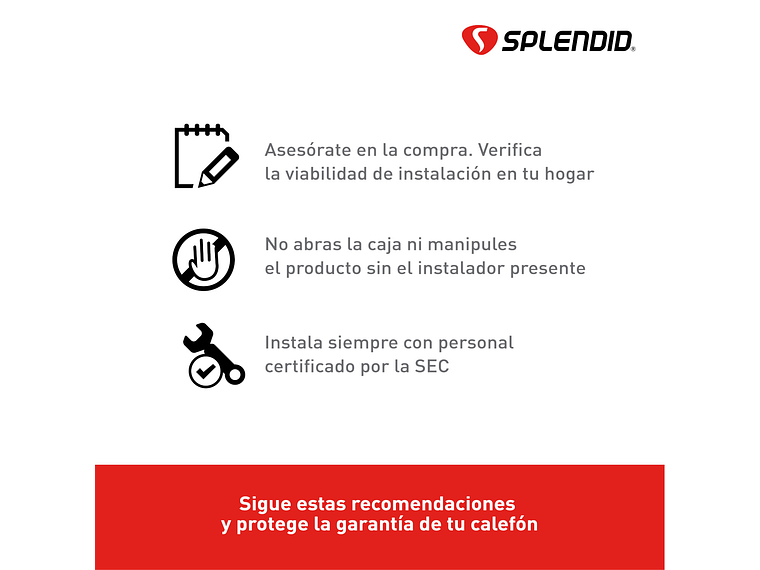 CALEFONT 13 LITROS GAS NATURAL TIRO FORZADO SPLENDID 8