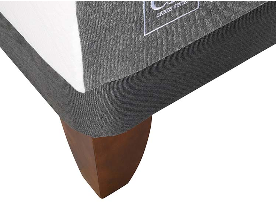 JUEGO DE DORMITORIO CIC CAMA EUROPEA SMART BD KING + SET NEW TORINO CHOCOLATE 3