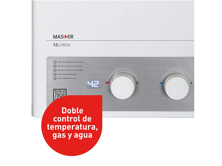 CALEFONT 13 LITROS GAS LICUADO TIRO FORZADO SPLENDID 3