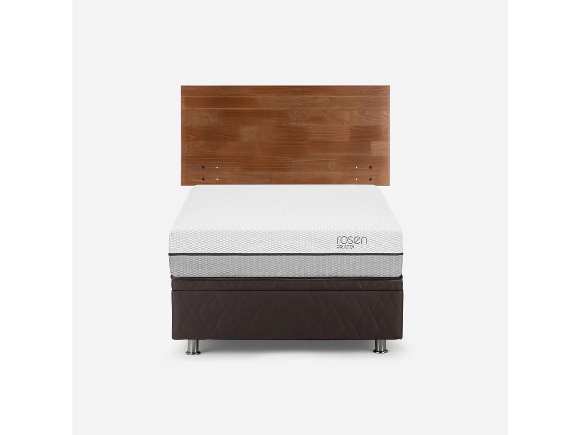 BOXET PRATTA 1 PLAZA 90X200 CM + RESPALDO TABOR 1