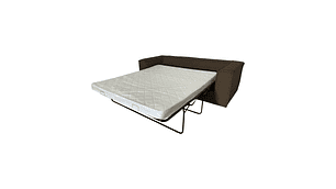 SOFA CAMA SOFAS HOME ENCO 3 CUERPOS FELPA CAFE