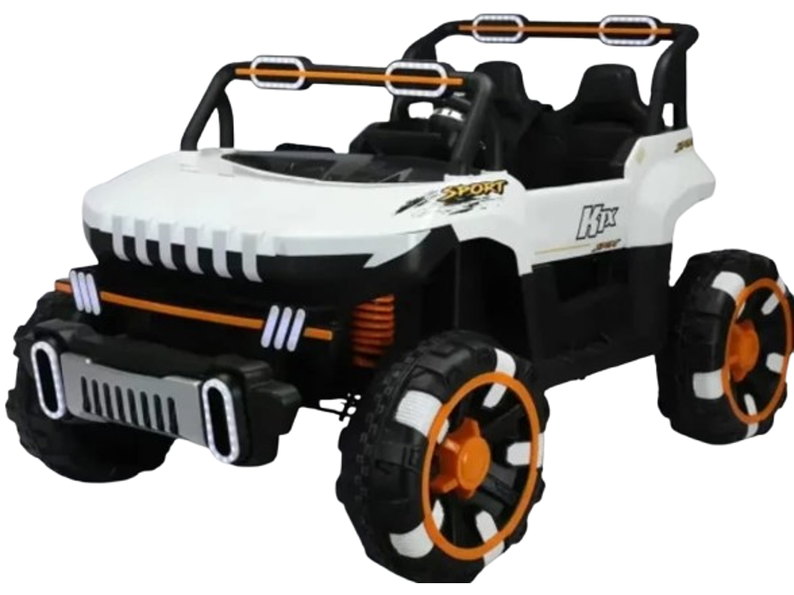 JEEP AUTO A BATERIA 4X4 LUCES LED CON CONTROL REMOTO 1