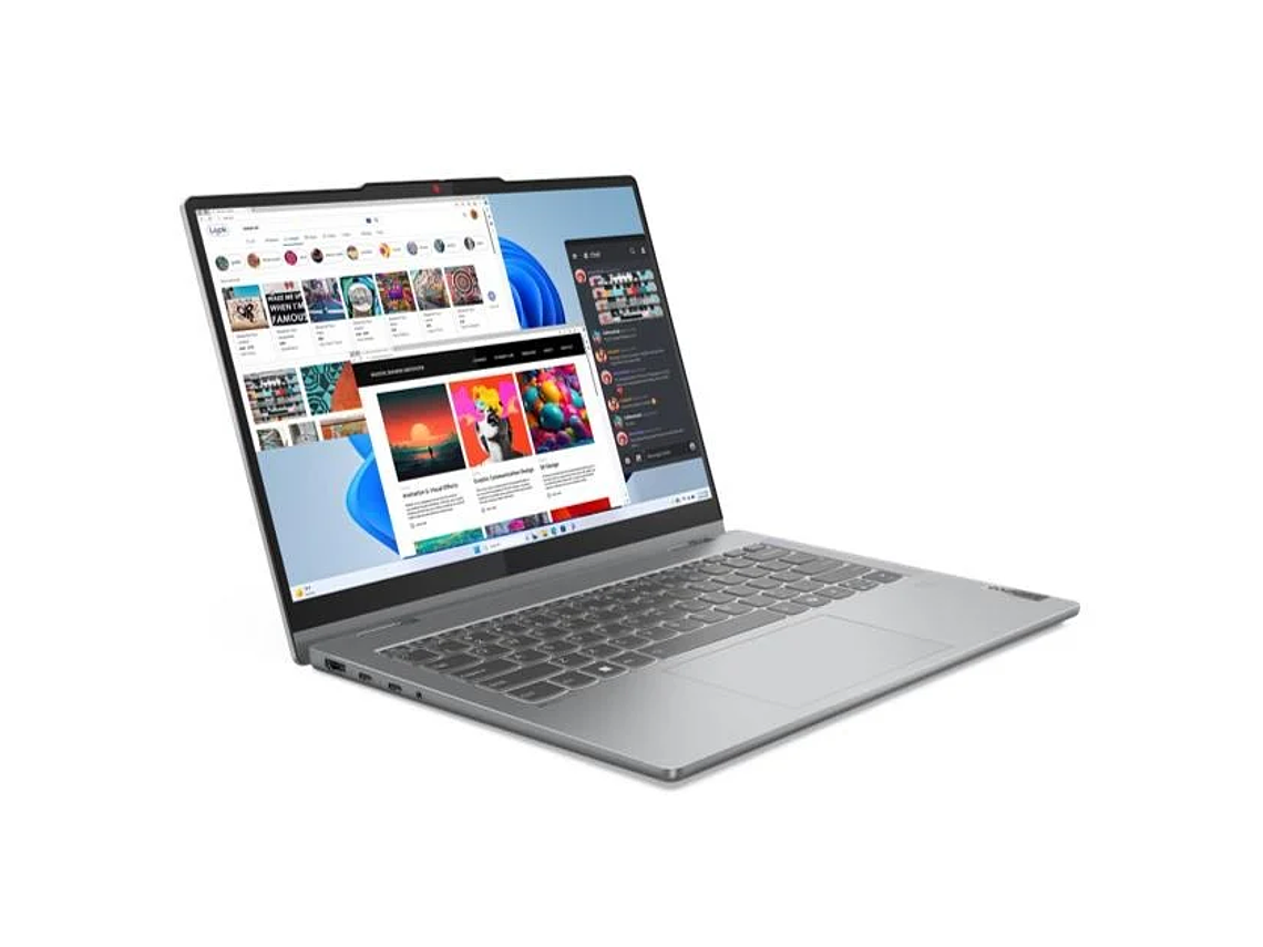 NOTEBOOK LENOVO 2 EN 1 R7-8845HS/ 16GB RAM/ 512GB SSD/ 14' FHD TACTIL/ IDEAPAD5 2