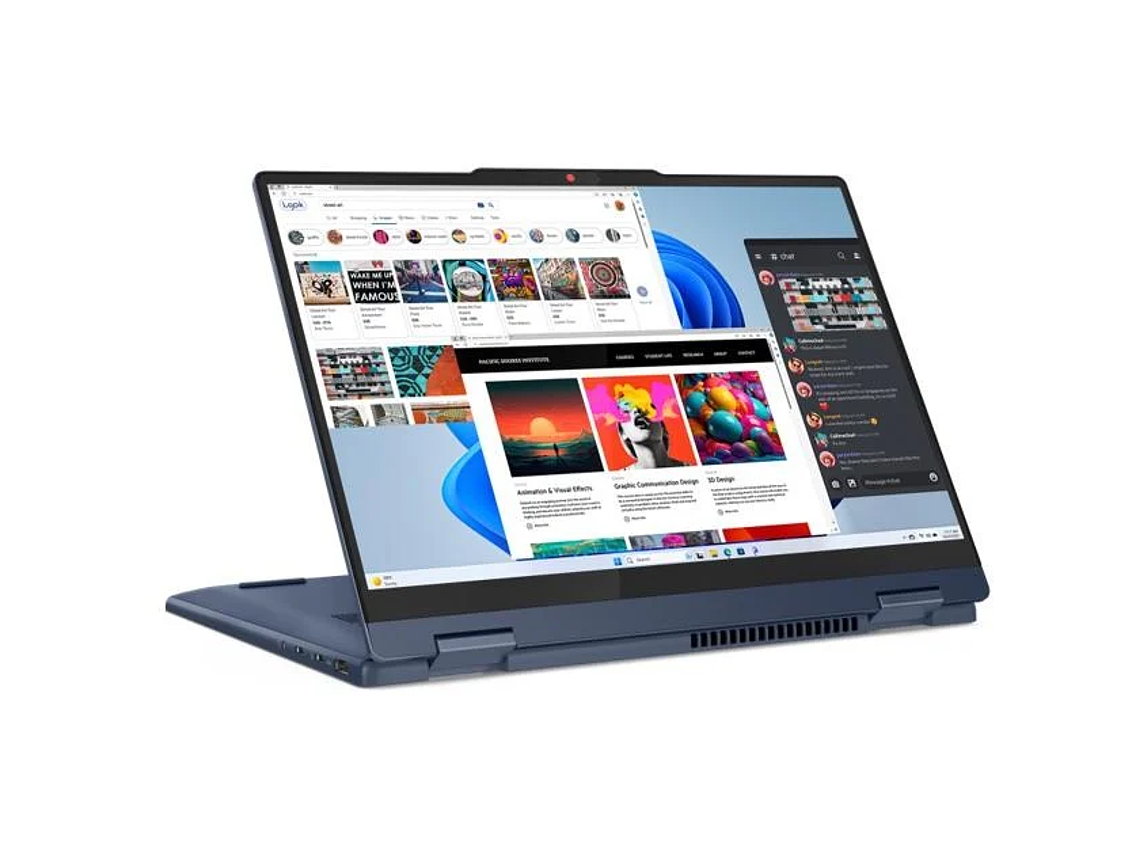 NOTEBOOK LENOVO 2 EN 1 R7-8845HS/ 16GB RAM/ 512GB SSD/ 14' FHD TACTIL/ IDEAPAD5 3
