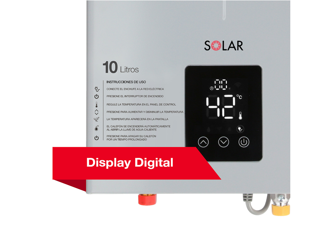 CALEFONT 10 LITROS GAS NATURAL TIRO FORZADO RHEEM 2