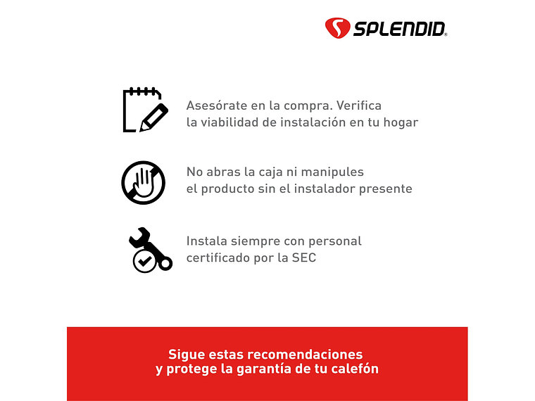 CALEFONT 13 LITROS GAS LICUADO TIRO FORZADO SPLENDID 8