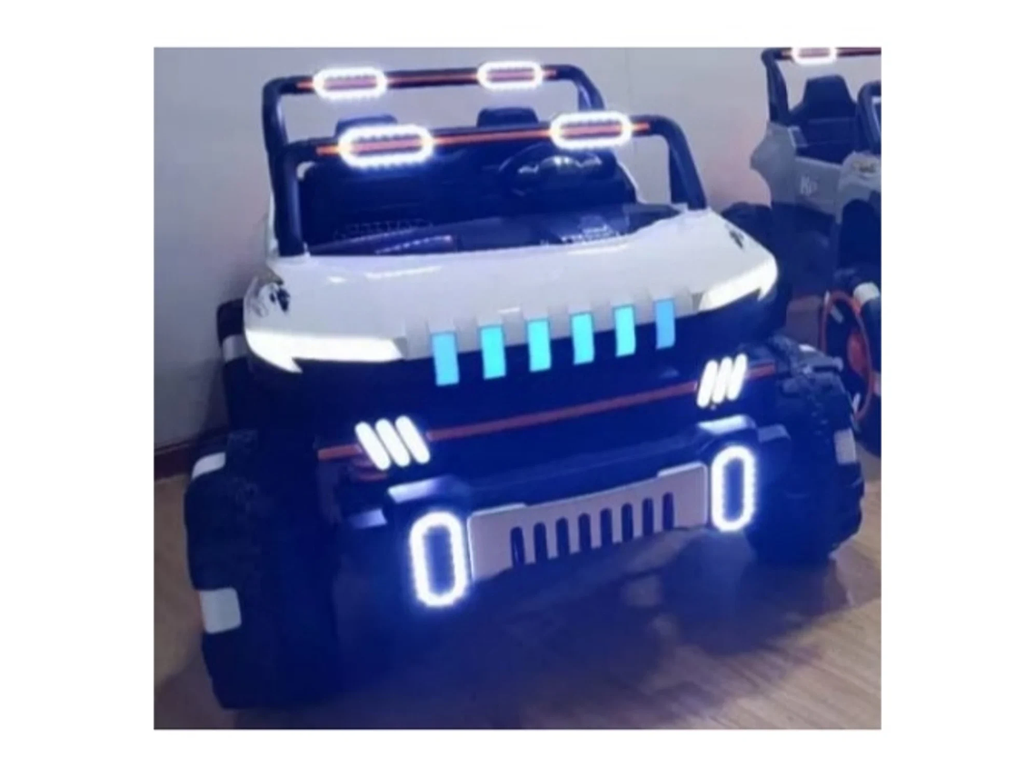 JEEP AUTO A BATERIA 4X4 LUCES LED CON CONTROL REMOTO 2