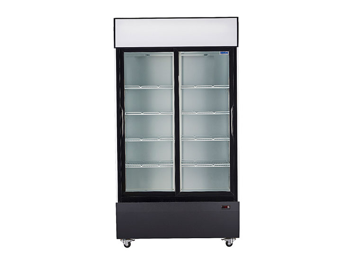 VISICOOLER VENTUS 1000 L NO FROST 2 PUERTAS VC-1000LS CORREDERA 1