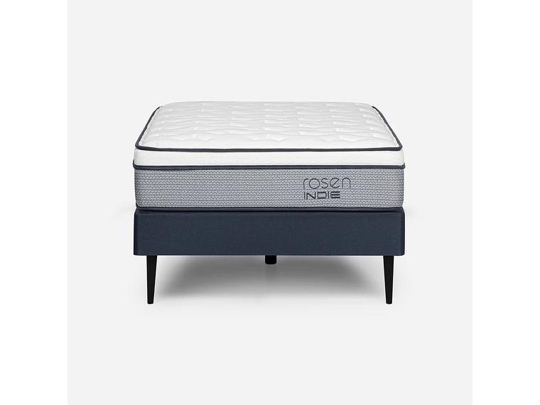 CAMA EUROPEA ROSEN INDIE 1 PLAZA PATA METALICA 90 X 200 CM 1