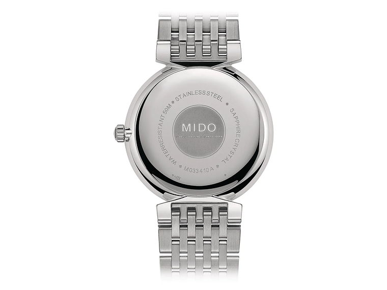 RELOJ HOMBRE MIDO DORADA ACERO 2