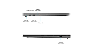 NOTEBOOK ASUS VIVOBOOK S16 RYZEN 9 16GB RAM 512 GB SSD GRIS