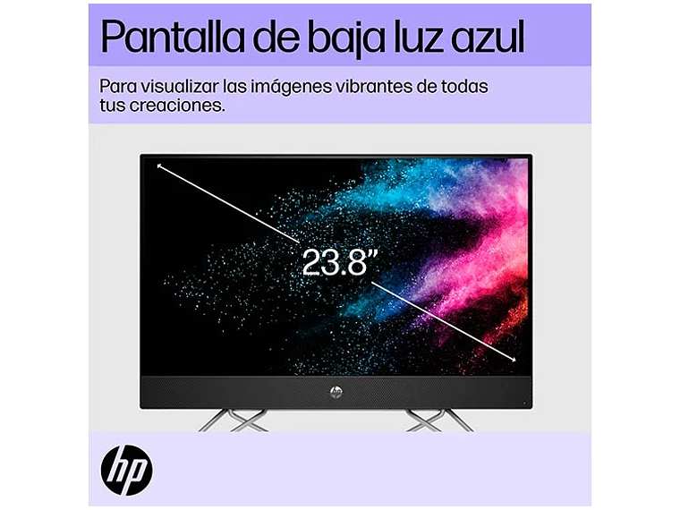 ALL IN ONE HP 24-CB1023LA INTEL CORE I3 8GB RAM 512GB SSD 23.8