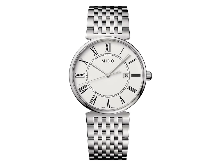 RELOJ MIDO DORADA ACERO EN COLOR BLANCO 1