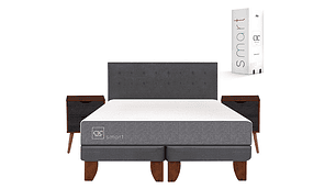 JUEGO DE DORMITORIO CIC CAMA EUROPEA SMART KING + SET EUFRATES