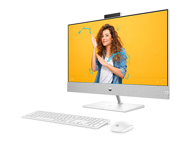 ALL IN ONE HP PAVILION 27-CA0001 / AMD RYZEN 5 / 8GB RAM / 512GB SSD / 27 FHD 6
