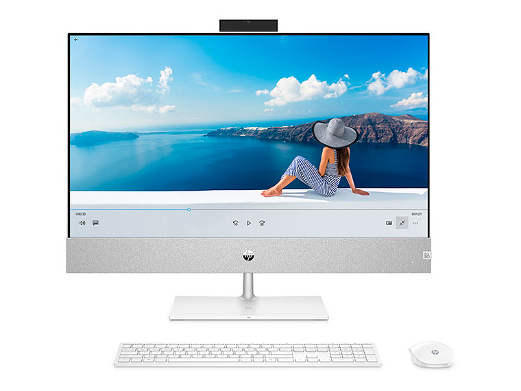 ALL IN ONE HP PAVILION 27-CA0001 / AMD RYZEN 5 / 8GB RAM / 512GB SSD / 27 FHD 7
