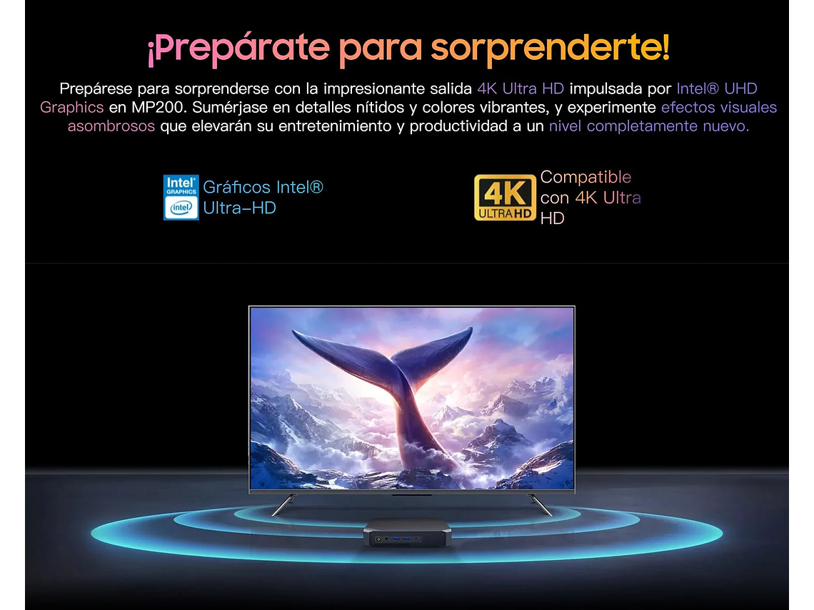 MINI PC BLACKVIEW MP200 WINDOWS 11 PRO I5 4GHZ 16GB RAM 1TB SSD 3