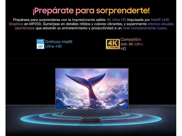 MINI PC BLACKVIEW MP200 WINDOWS 11 PRO I5 4GHZ 16GB RAM 1TB SSD 3