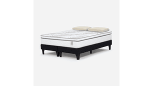CAMA EUROPEA NEO PLUS KING 180X200 CM + ALMOHADAS ESENCIAL
