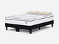 CAMA EUROPEA NEO PLUS KING 180X200 CM + ALMOHADAS ESENCIAL - Miniatura 2