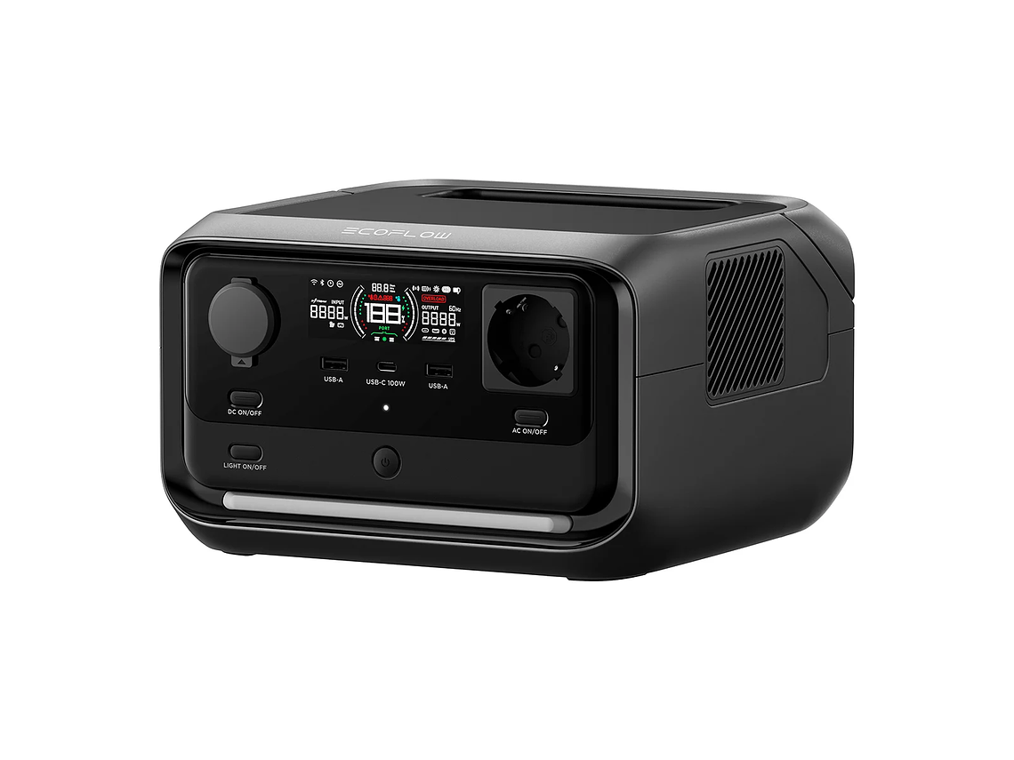 GENERADOR ECOFLOW RIVER 3 PLUS 600W 286WH 7