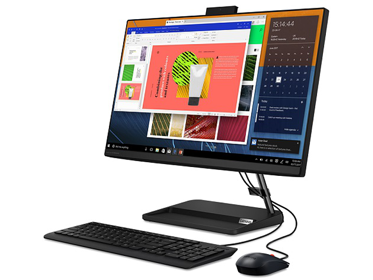 LENOVO AIO 3 AMD R3 5300U FULL HD 24' 8GB RAM 512GB SSD W11H 1