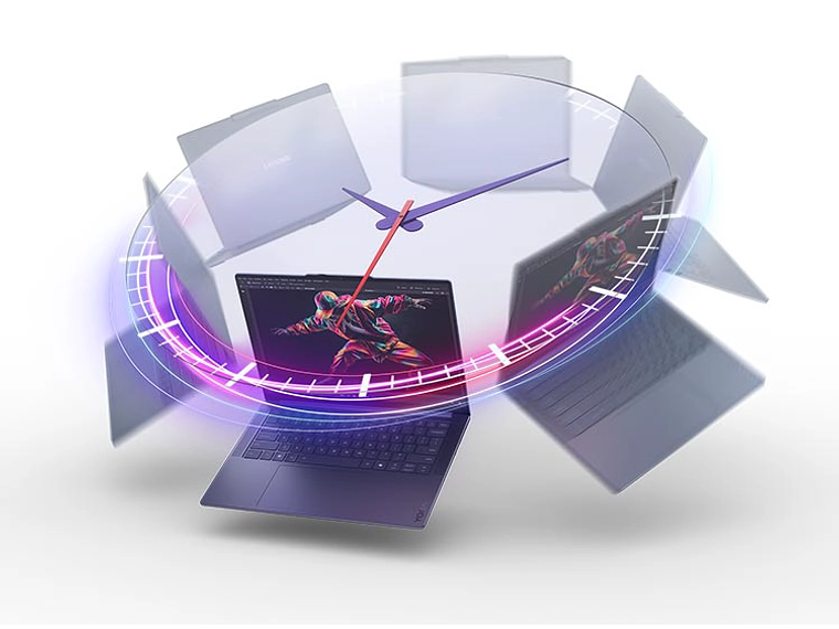 NOTEBOOK LENOVO YOGA SLIM 7X SNAPDRAGON X ELITE 32GB RAM 1TB SSD TOUCH 14.5” OLED 7