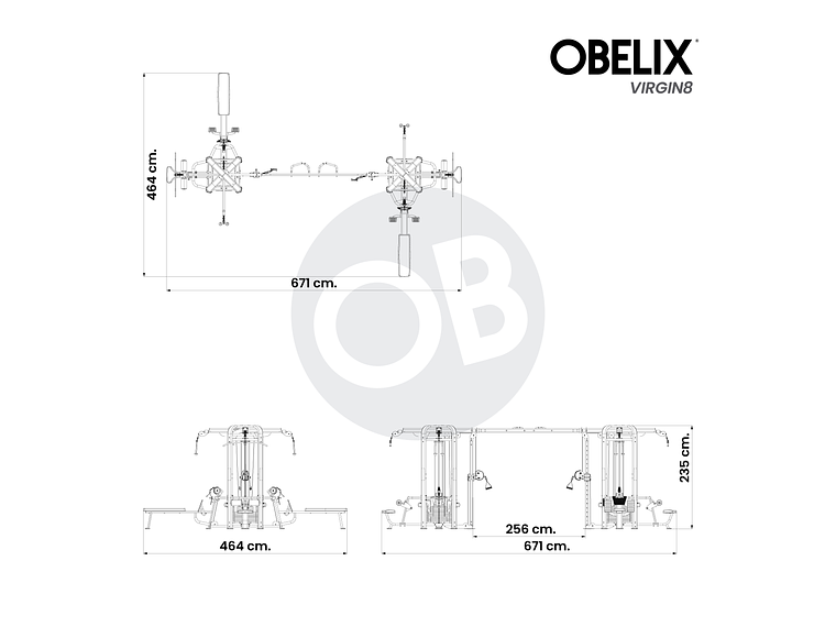 Multi Estación 8 Stacks V8 Series | Obelix 2