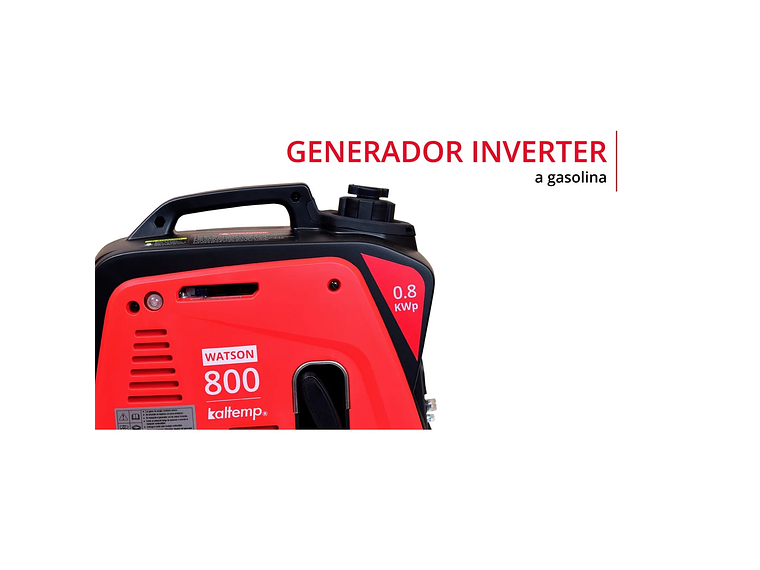 GENERADOR INVERTER A GASOLINA WATSON 800W 4