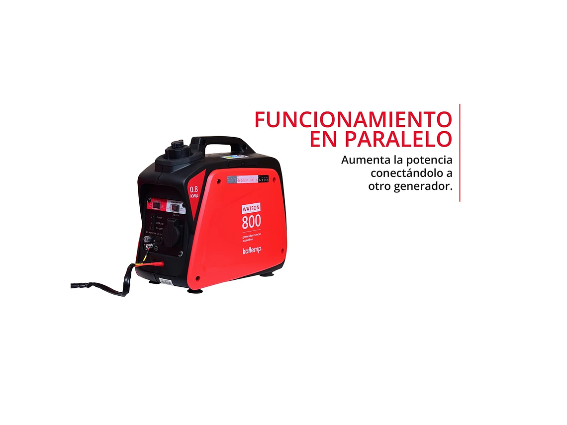 GENERADOR INVERTER A GASOLINA WATSON 800W 7