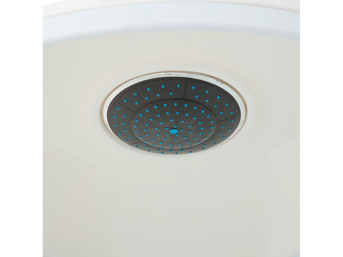 CABINA DE DUCHA CURVA CON LÍNEAS 90X90X215 CM (INCLUYE TECHO Y RECEPTÁCULO) 5