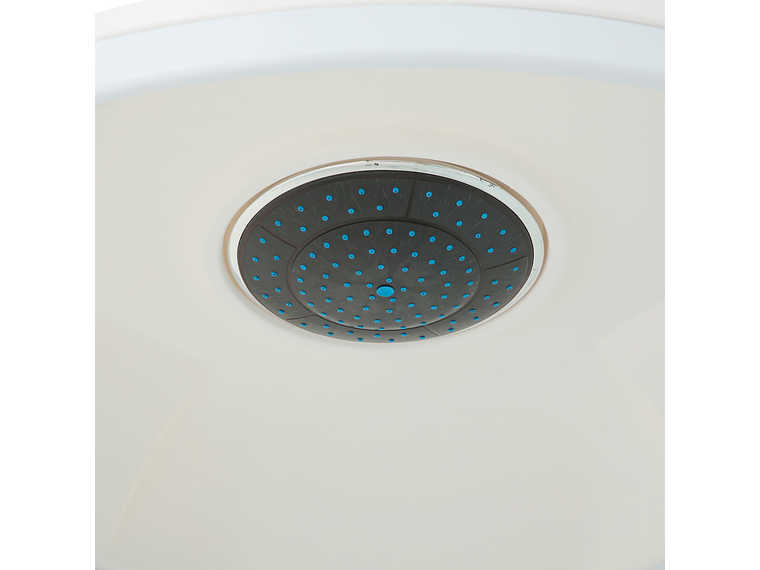 CABINA DE DUCHA CURVA CON LÍNEAS 90X90X215 CM (INCLUYE TECHO Y RECEPTÁCULO) 5