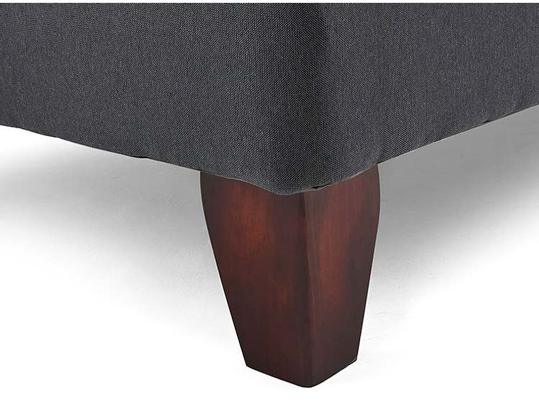 JUEGO DE DORMITORIO DRIMKIP CAMA EUROPEA HYBRIDA PLUS 1 PLAZA + RESPALDO 6