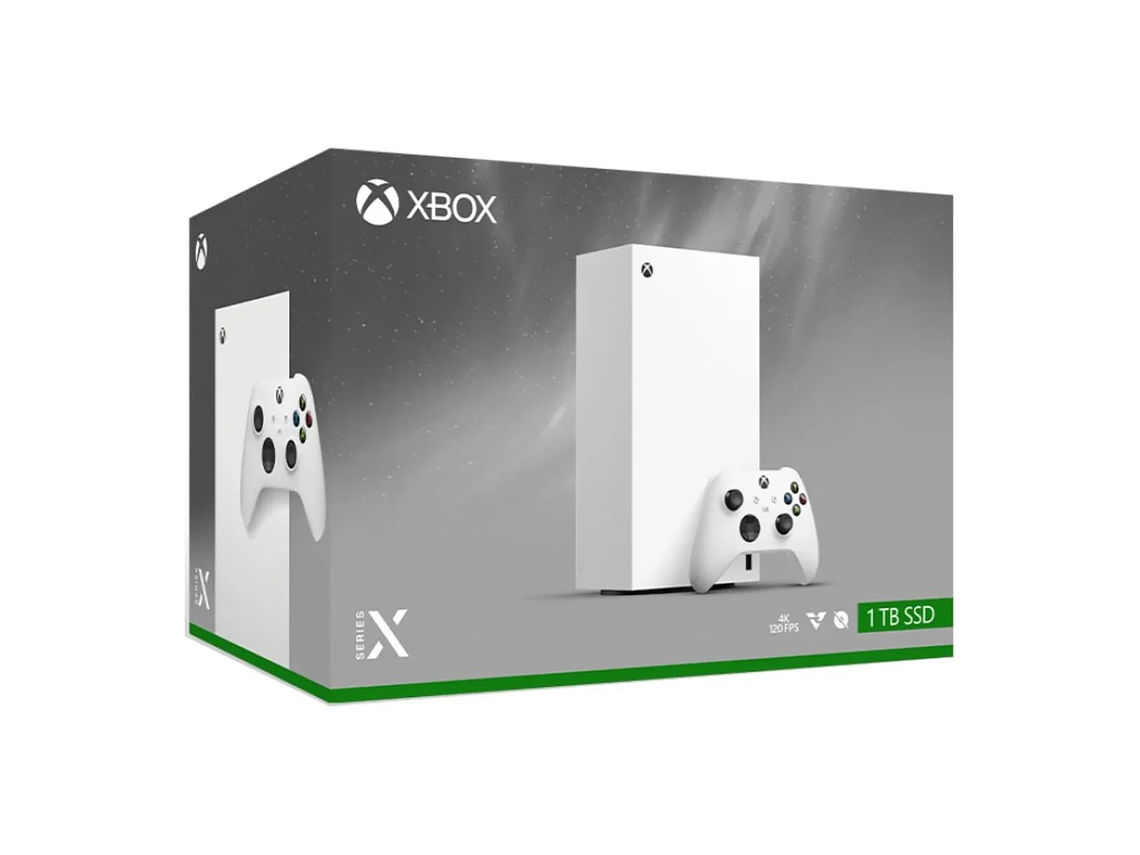 XBOX SERIES X 1 TB DIGITAL EN COLOR EN COLOR BLANCO 4