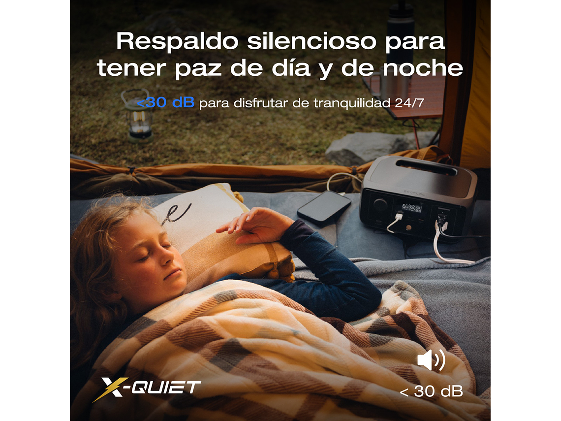  GENERADOR ECOFLOW RIVER 3 300W 245WH 4