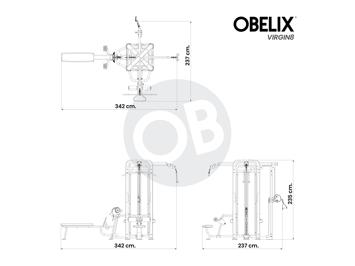 Multi Estación 4 Stacks V8 Series | Obelix 2