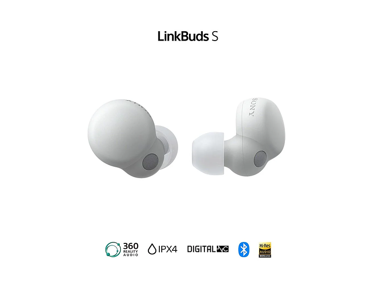 AUDÍFONOS SONY TRUE WIRELESS WF-LS900NW LINKBUDS BLUETOOTH BLANCO 1