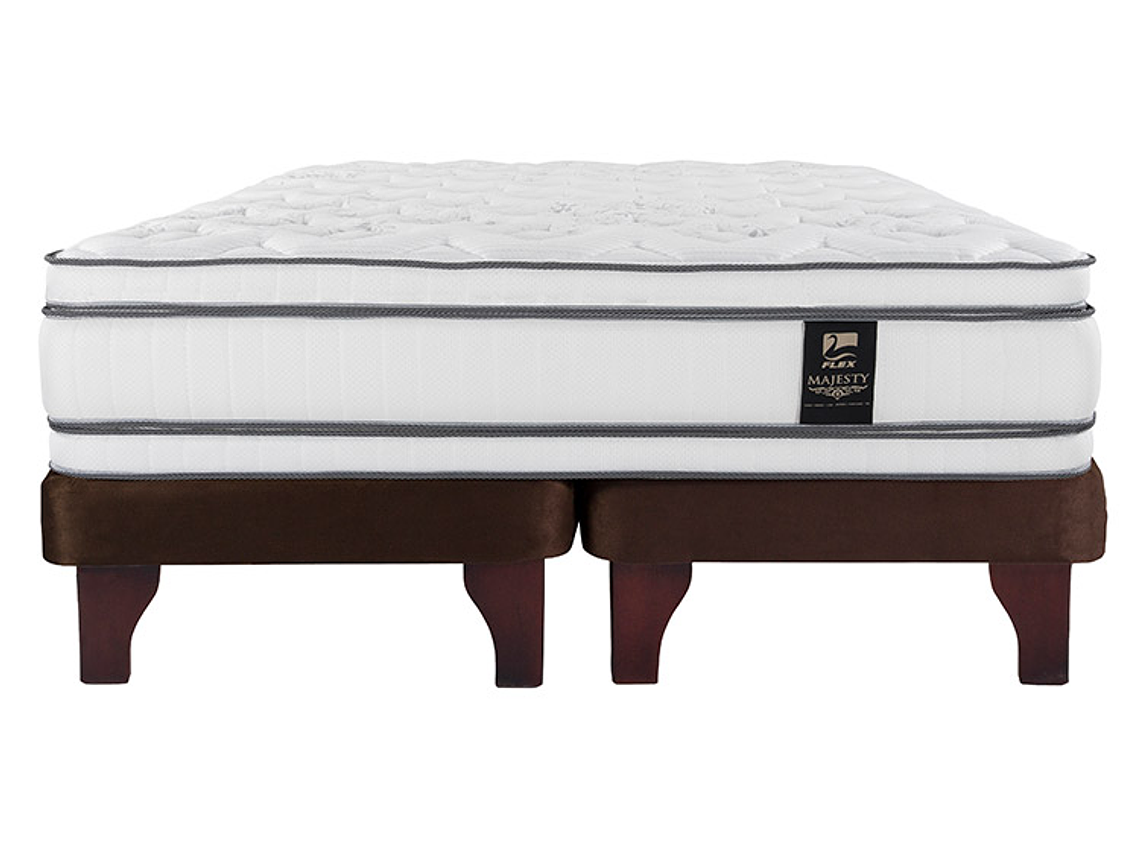 CAMA EUROPEA FLEX MAJESTY BD KING CHOCOLATE 1