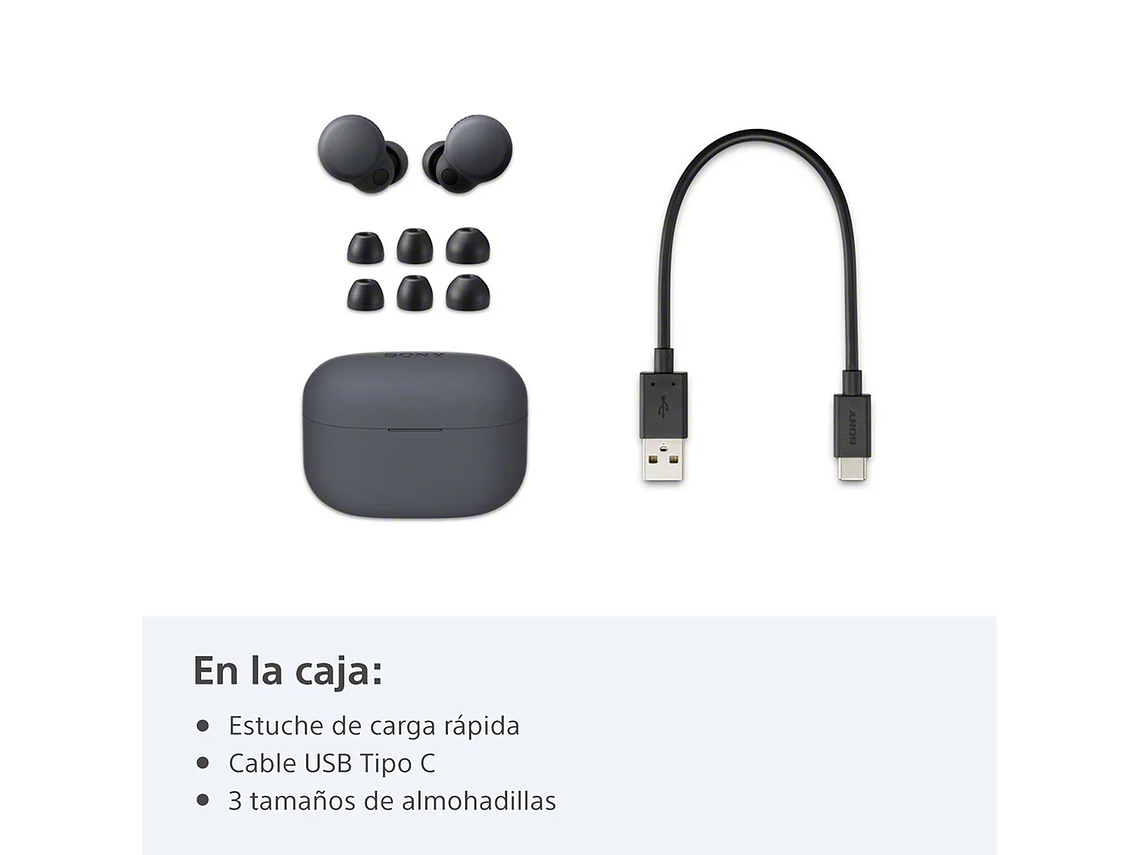 AUDÍFONOS SONY TRUE WIRELESS WF-LS900NW LINKBUDS BLUETOOTH BLANCO 3