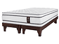 CAMA EUROPEA FLEX MAJESTY BD KING CHOCOLATE - Miniatura 2
