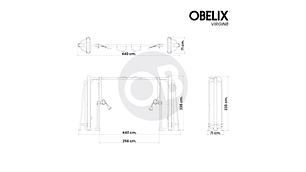 Polea Cruzada V8 Series | Obelix