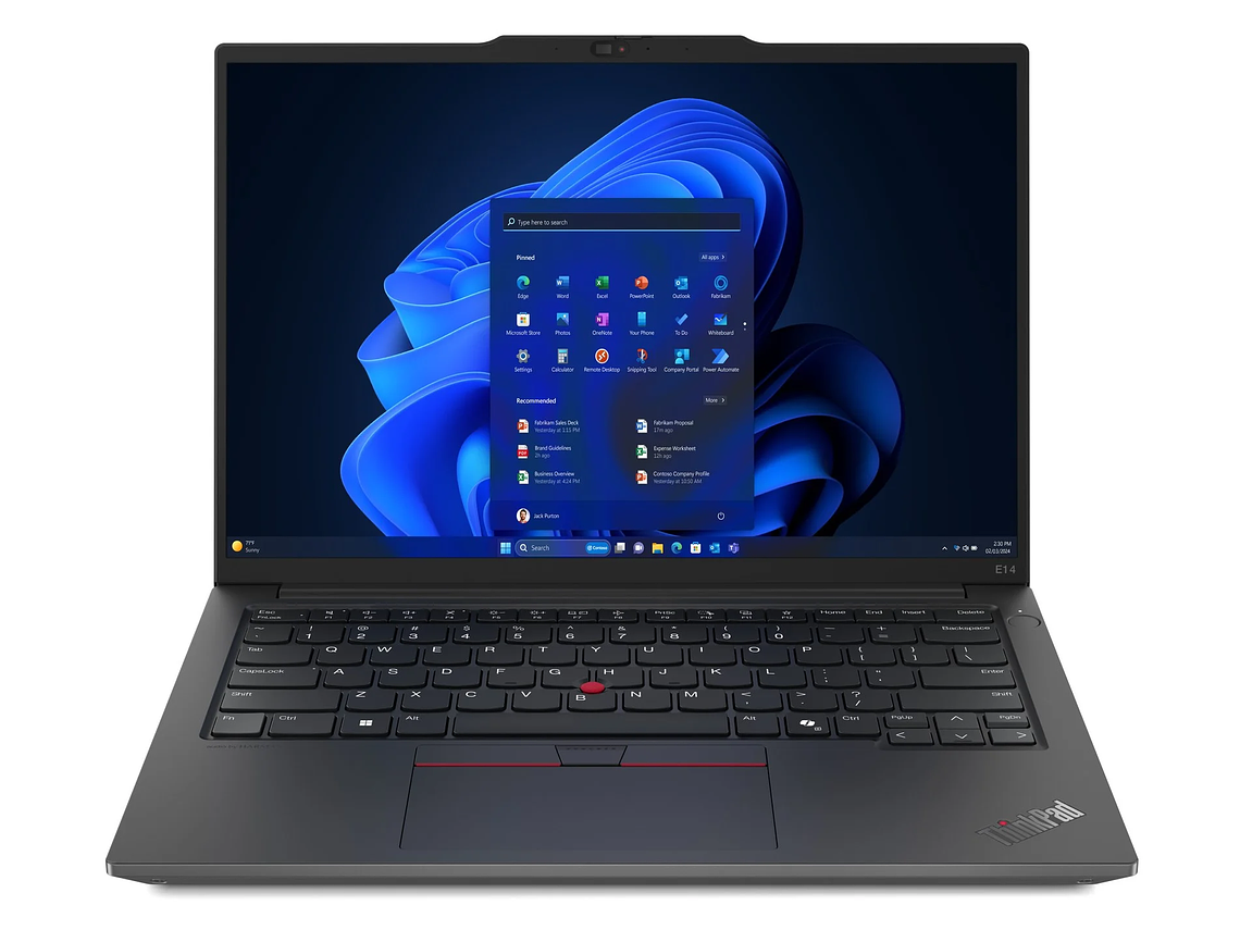 NOTEBOOK THINKPAD E14 6TA GEN INTEL CORE ULTRA 7 16GB RAM 512GB SSD 14' WUXGA W11 PRO 6