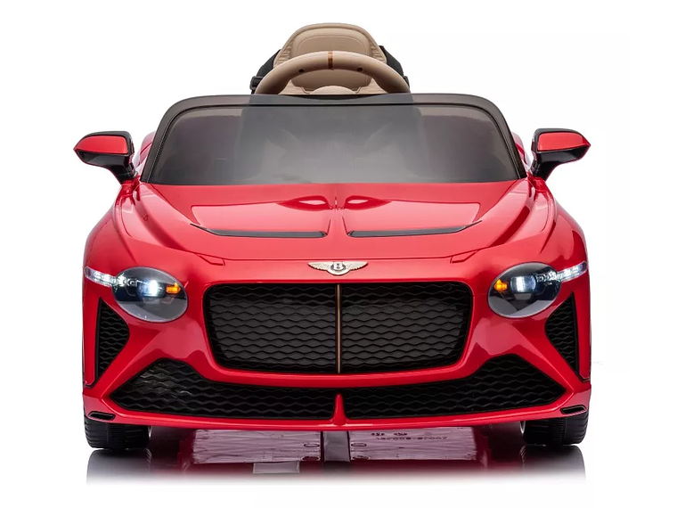 AUTO A BATERÍA BENTLEY BACALAR ROJO + LICENCIA - KIDSCOOL - BJJA1008-RJ 1