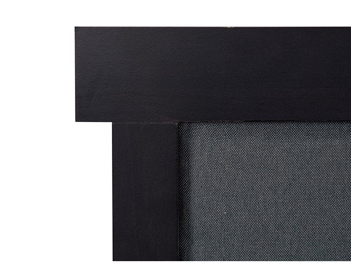 JUEGO DE DORMITORIO CIC CAMA EUROPEA SMART 1 PLAZA + RESPALDO DUBLIN NEGRO 5